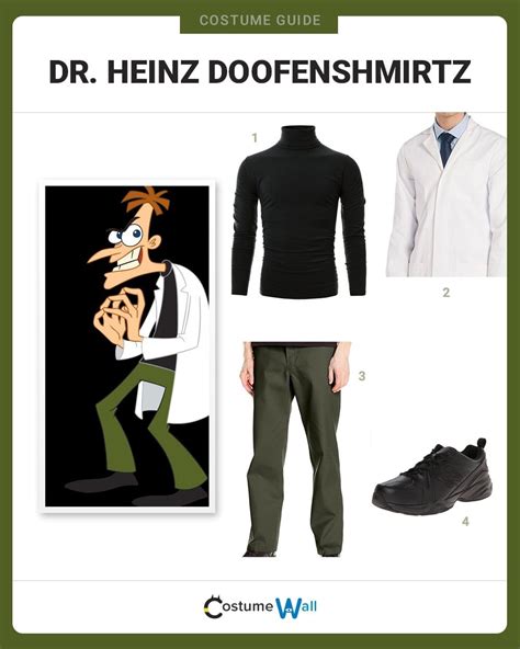 doofenshmirtz cosplay|Dress like Dr. Heinz Doofenshmirtz Costume 